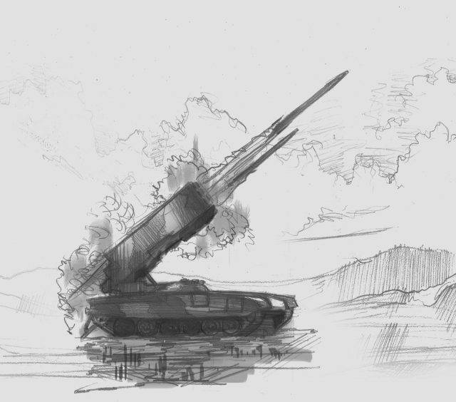 Рисунки военной техники карандашом 