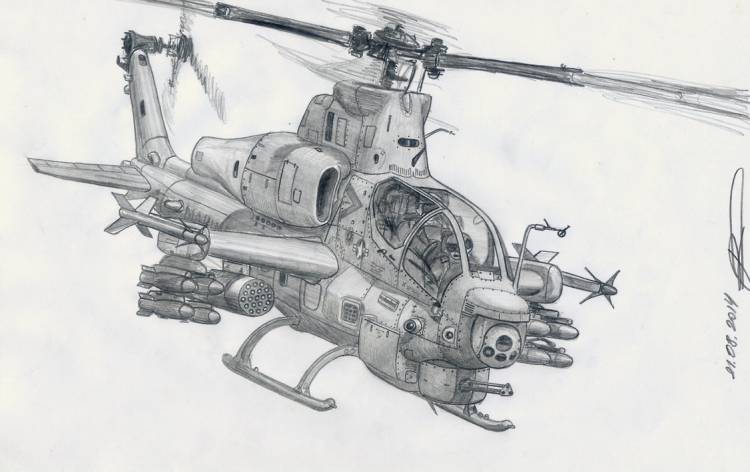 Зарисовки военной техники