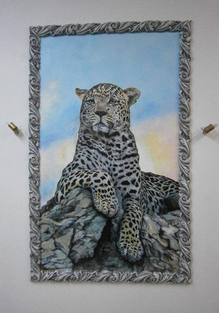 леопард картинка