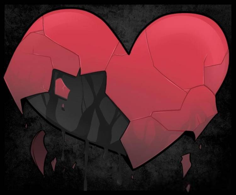 Создать мем сердце на осколки обои арт аниме, рисунки для срисовки разбитое сердце, рисунок разбитого сердца