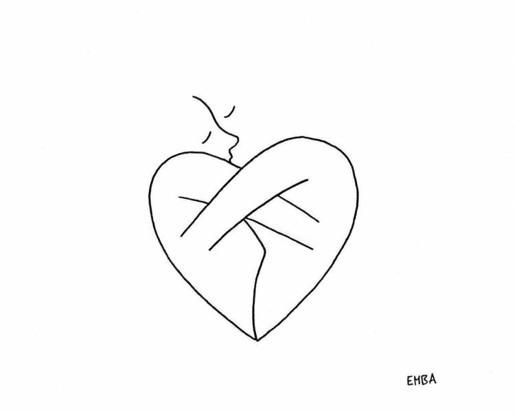 Легкие рисунки для срисовки сердце