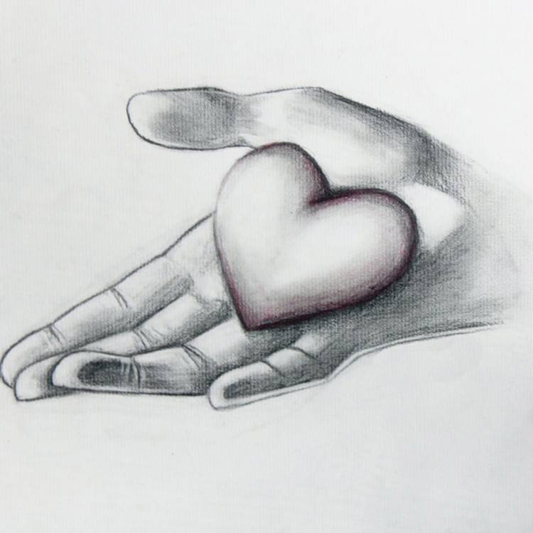 Сердце рисунок любовь