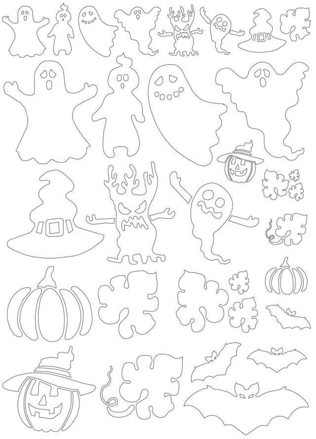 Картинки для срисовки Хэллоуин 