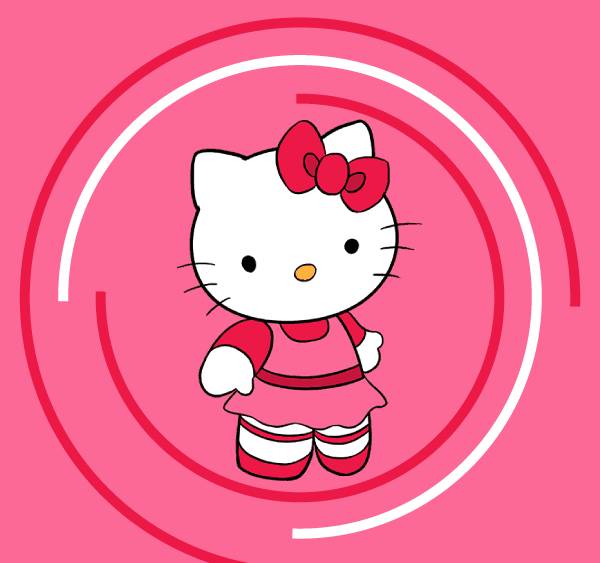 Как нарисовать Hello Kitty (Хеллоу Китти) за несколько простых шагов