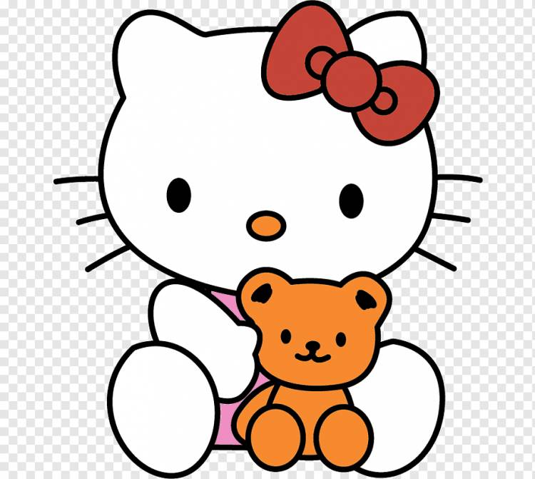 Hello Kitty Книжка-раскраска Котенок Кот рисунок, котенок, любовь, белый, ребенок png