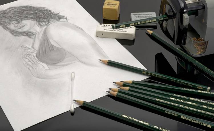 Как научиться рисовать карандашом ✏ с нуля