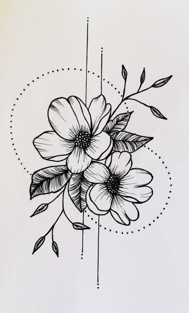 Рисунки для срисовки в цвете