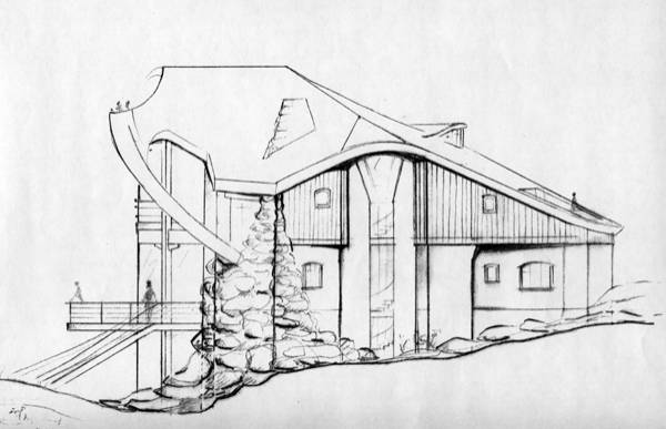 Дом будущего рисунок карандашом Рисунки карандашом поэтапно