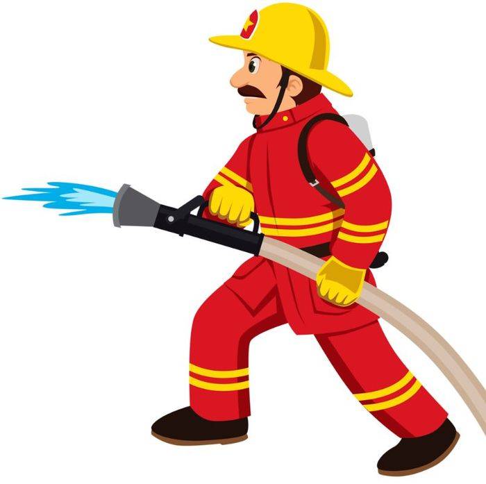 Рисунки о профессии пожарного