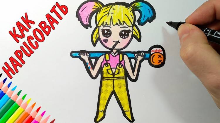 How to draw HARLEY QUINN, Drawings for sketching