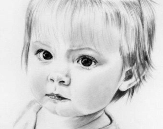 Рисунки ребенка карандашом для срисовки 