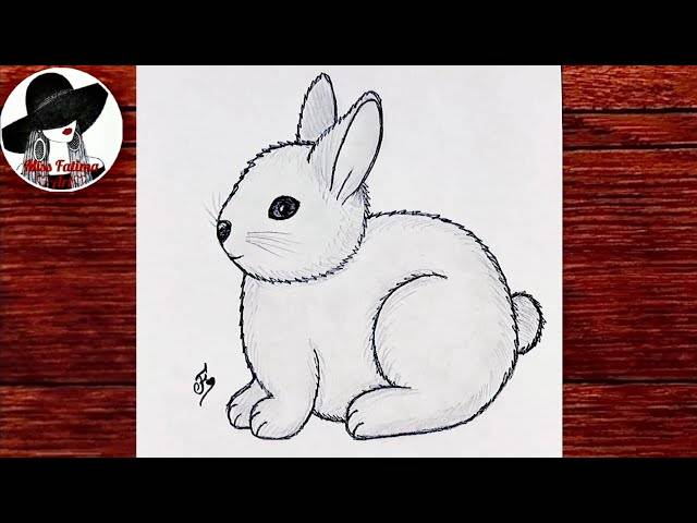 Как Нарисовать Кролика Очень Легко И Просто