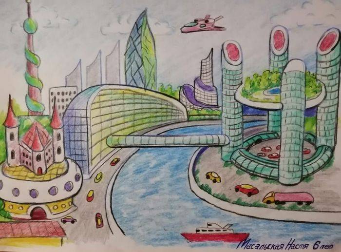 Картинки на тему Город будущего