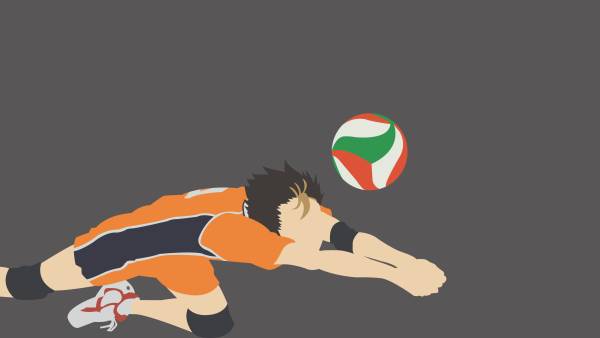 Обои аниме волейбол нишиноя 