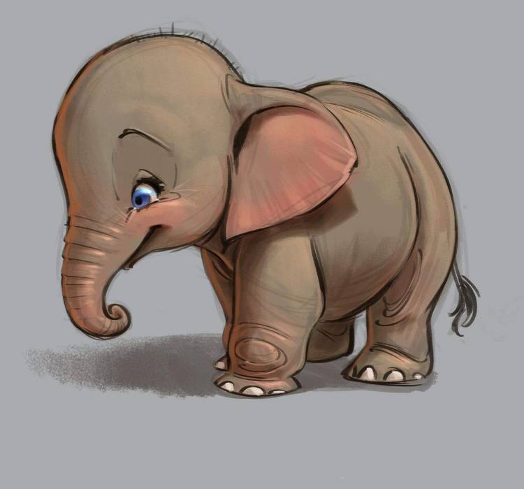 Картинки слоников