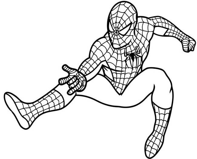 Рисунки Человека-паука для срисовки 