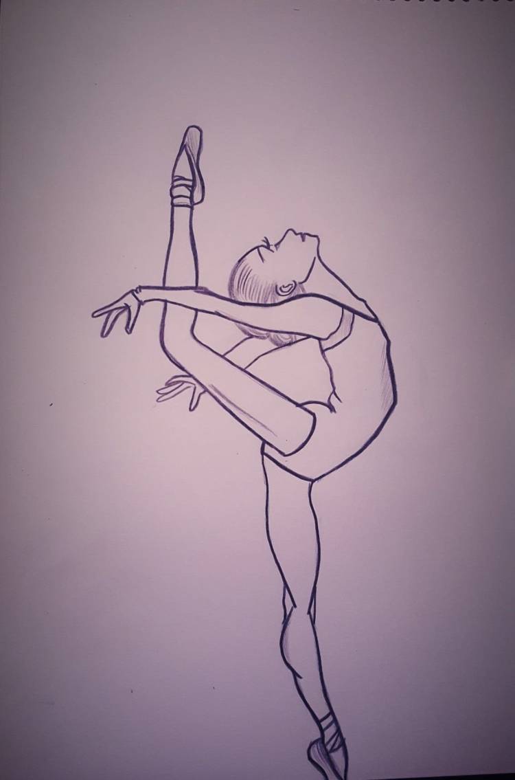 Идеи для срисовки балет легкие 
