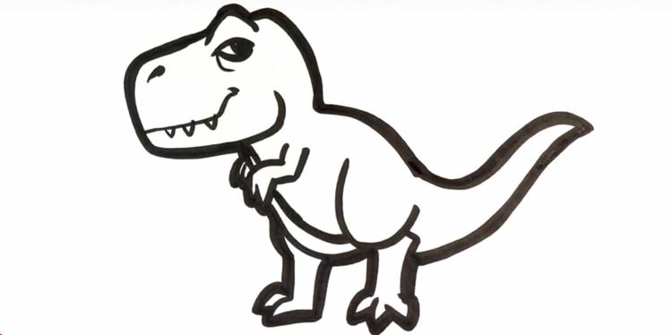 способов нарисовать разных динозавров