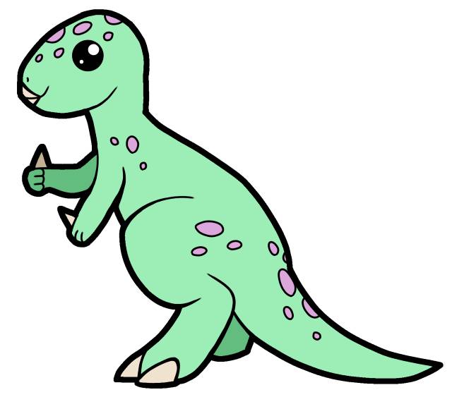 Рисунки для срисовки динозавры для детей 
