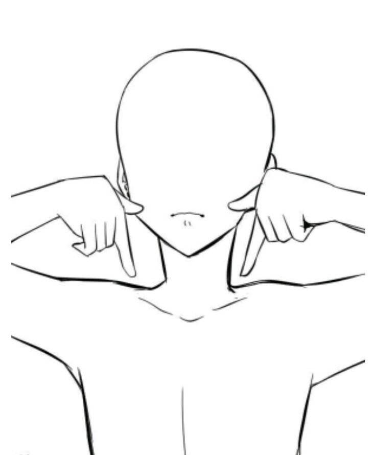 Тело для аниме арта 