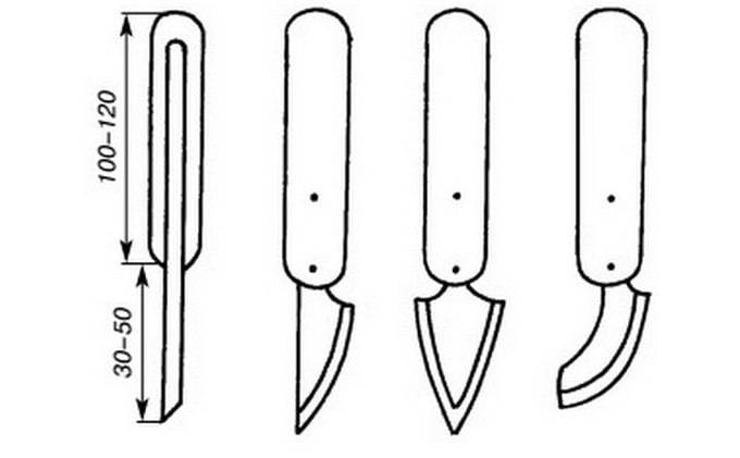 Основные инструменты для резьбы по дереву