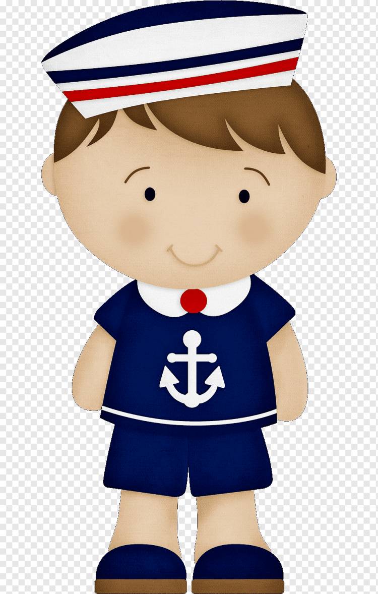 мультфильм мальчик в костюме моряка, мальчик, карикатура, матрос png
