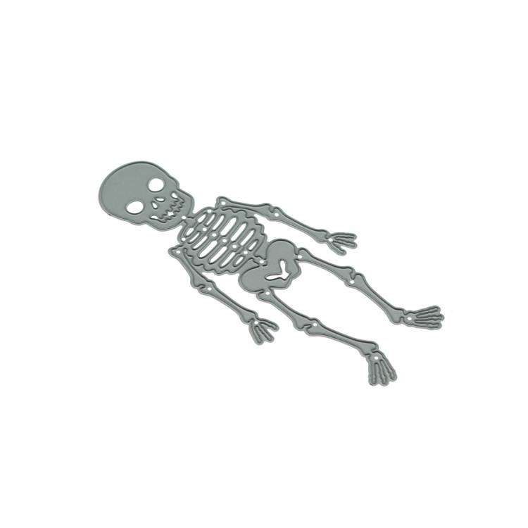Шаблон скелета черепа металлическая высечка Сделай Сам Хэллоуин пригласительная карточка Декор альбома клипинг рукоделие бумага резчик трафарет