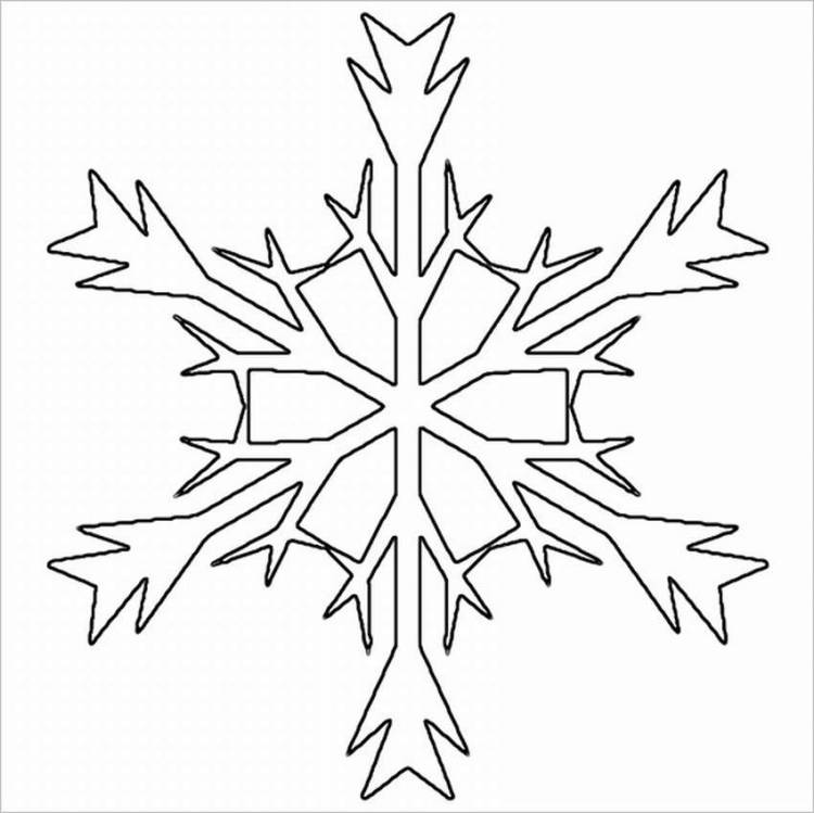 трафаретов и шаблонов снежинок на окна (Новый год)
