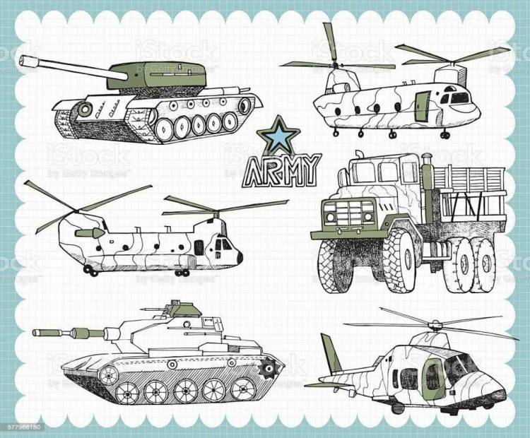 Картинки Военная техника для детей