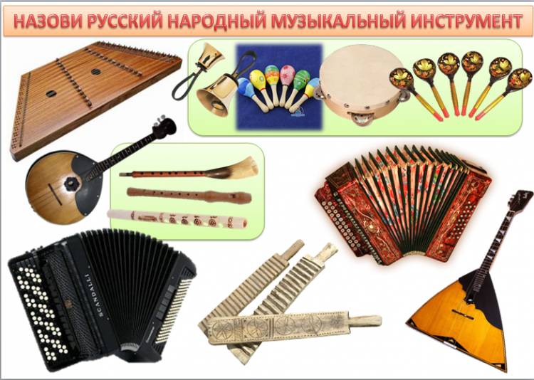 Русские народные музыкальные инструменты» Биткова Л