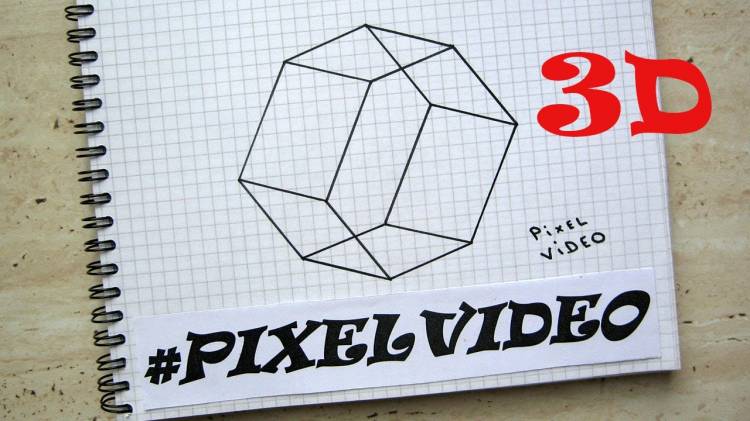 An optical illusion or what I drew? pixelvideo
