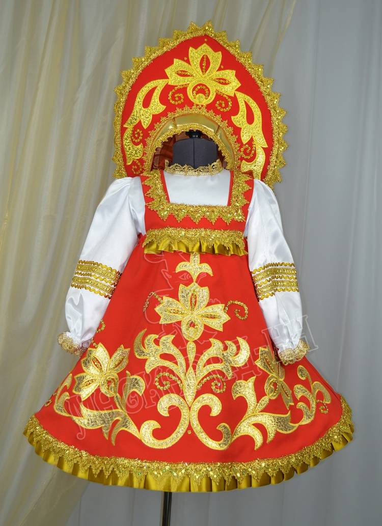 сарафан детский русские народные костюмы