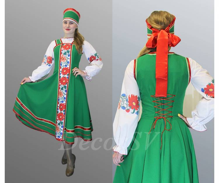 Русский современный костюм для танца