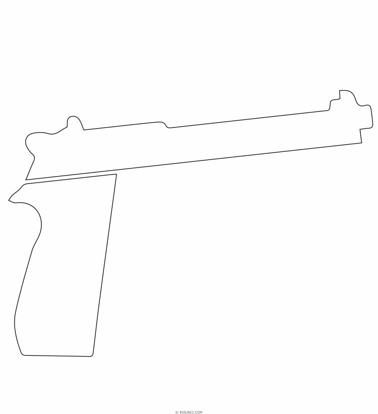 Как нарисовать пистолет поэтапно? Рисунки карандашом поэтапно