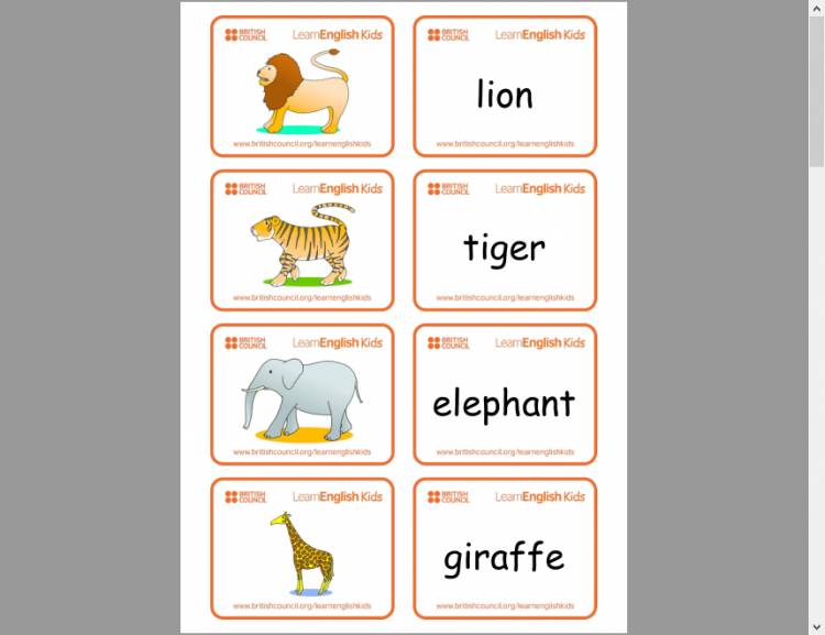 Животные на английском для детей, названия домашних животных с транскрипцией и переводом