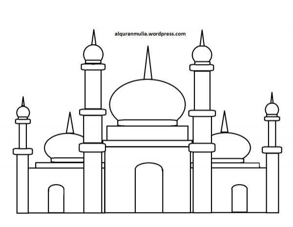 Как нарисовать мечеть 