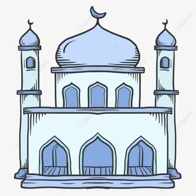 мечеть рисованной иллюстрации вектор PNG , Рамадан, мечеть, рука рисовать PNG картинки и пнг рисунок для бесплатной загрузки