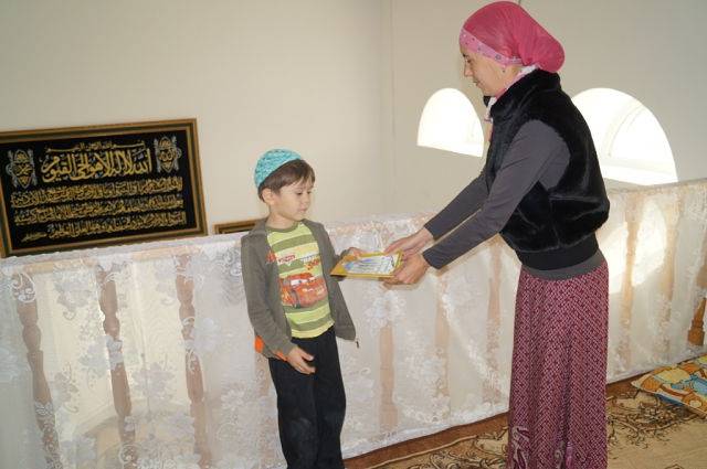 Озинские мусульмане посмотрели на мечеть глазами детей