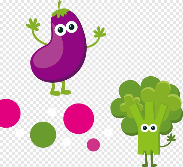 Овощной рисунок евклидов мультяшный, мультфильм креативные овощи, Персонаж из мультфильма, фиолетовый, лист png