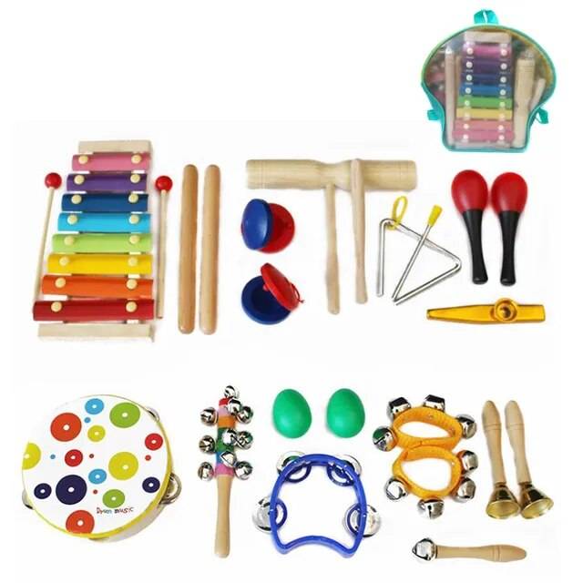 Детские музыкальные инструменты, инструменты для детей дошкольного возраста, набор музыкальных игрушек для малышей