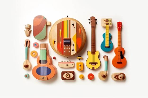 Набор музыкальных инструментов для детей