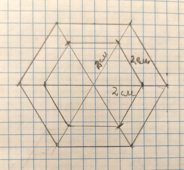 Как нарисовать шестиугольник