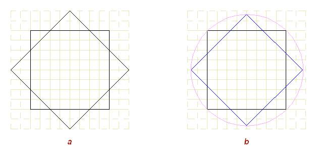Как нарисовать шестиугольник по клеточкам