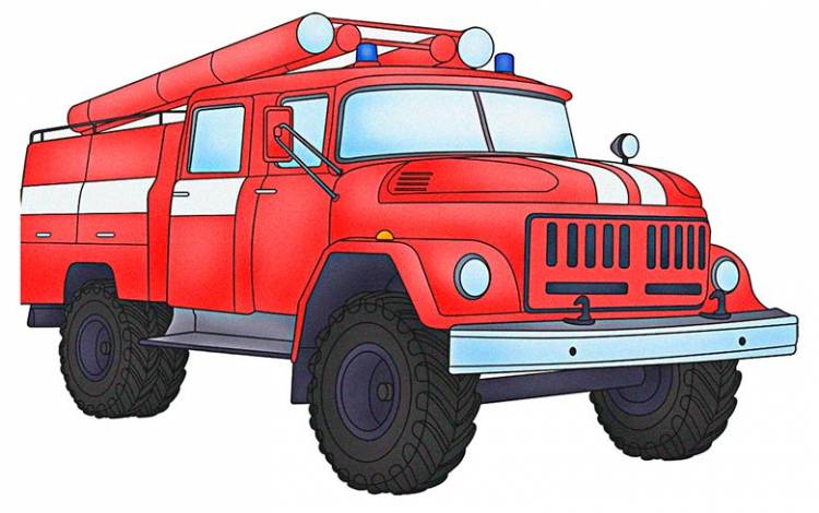 Занятие по пожарной безопасности Пожарные машины спешат на помощь