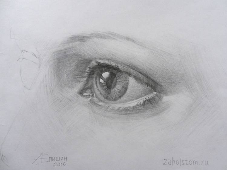 Как рисовать глаза? Рисунок глаза карандашом от «а» до «я»