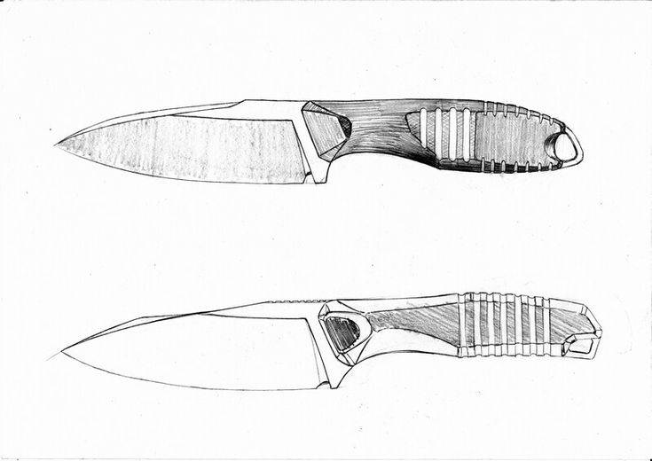 Идеи на тему «Эскиз ножа