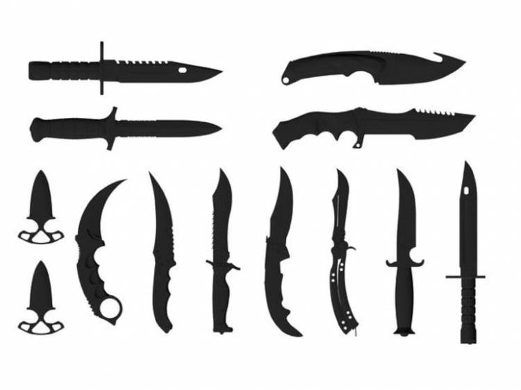 Чертежи ножей