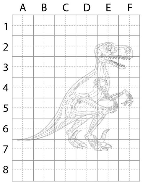 Страница рисования динозавров, как рисовать динозавров, учитесь рисовать динозавров для детей, динозавр черный и w