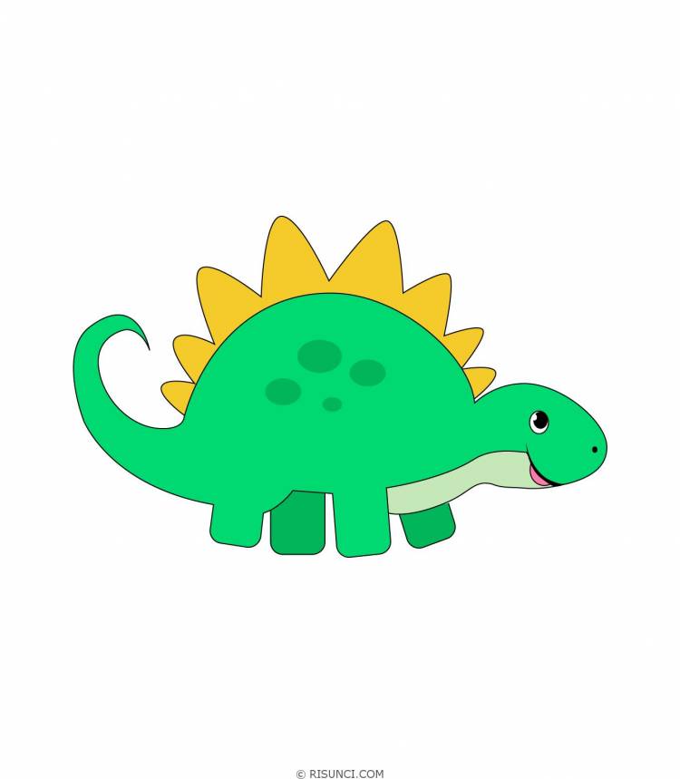 Как нарисовать динозавра поэтапно? Рисунки карандашом поэтапно