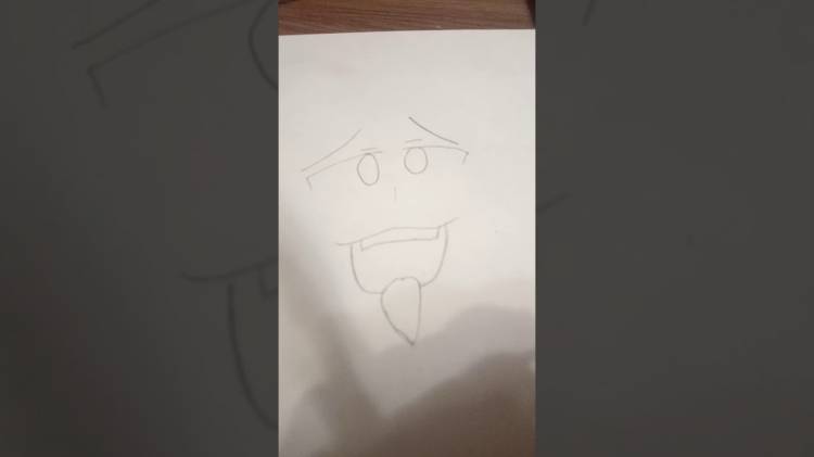 Как рисовать ахегао лицо